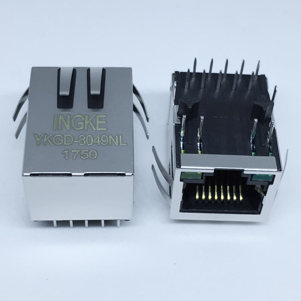 SI_61001_F Single Port RJ45 Modular Jack Connectors